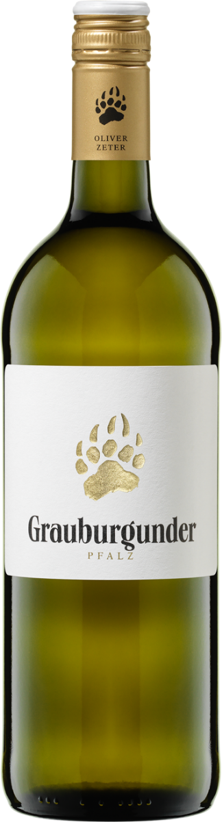 Zeter, Grauburgunder QbA - trocken, 1,0 l
