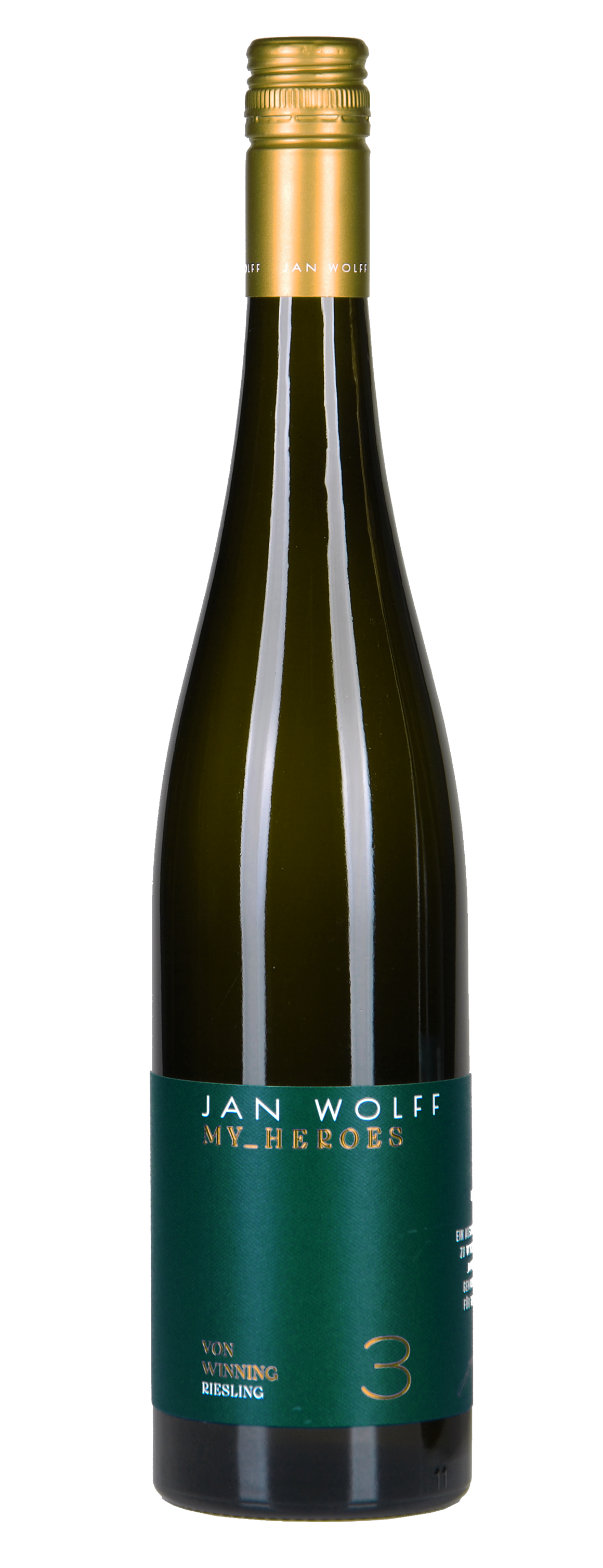 MY_HEROES 3 Riesling Qualitätswein trocken