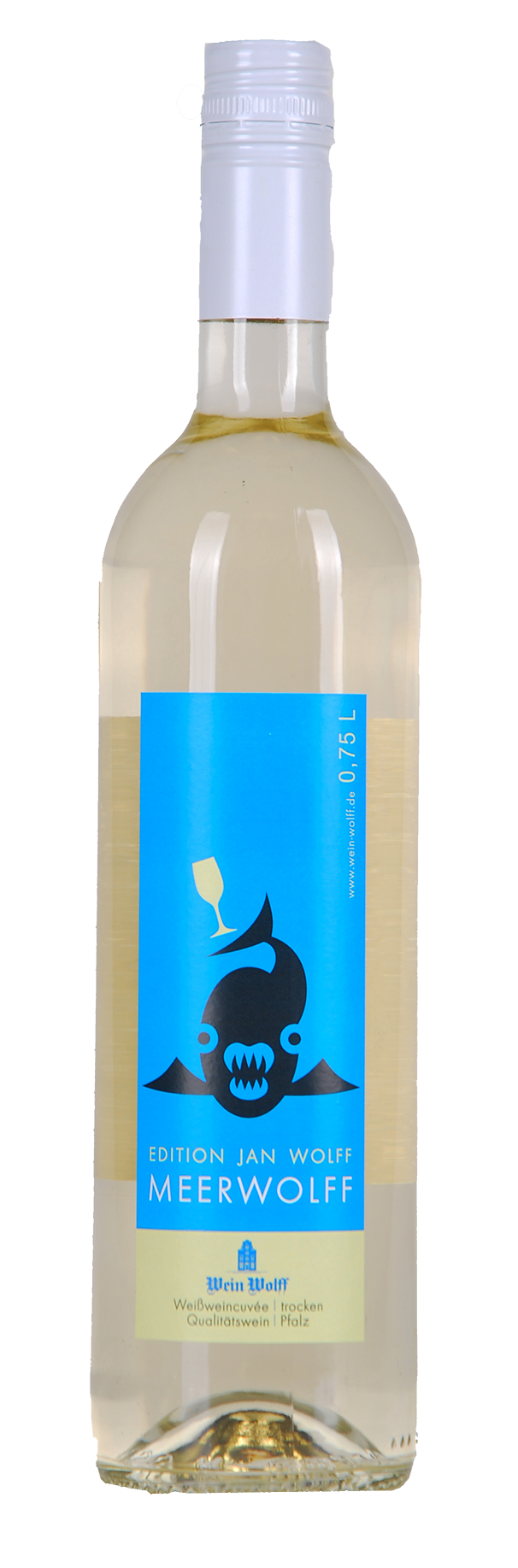 Meerwolff Weißweincuvée QbA - trocken 1,0 l