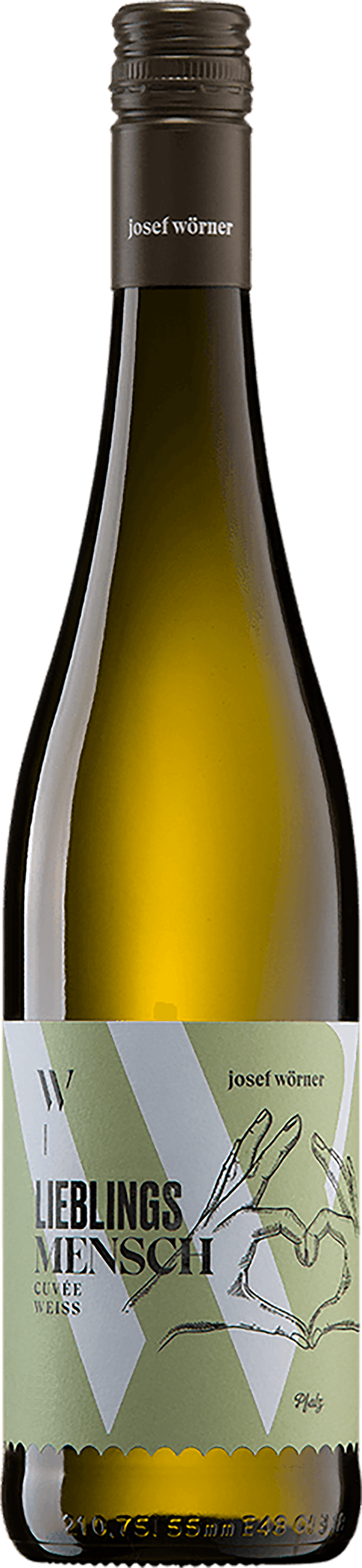 Josef Wörner, Lieblingsmensch Weißweincuvée QbA feinherb