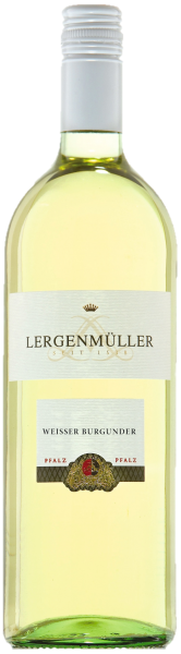 Lergenmüller Weißburgunder QbA trocken 1,0 l