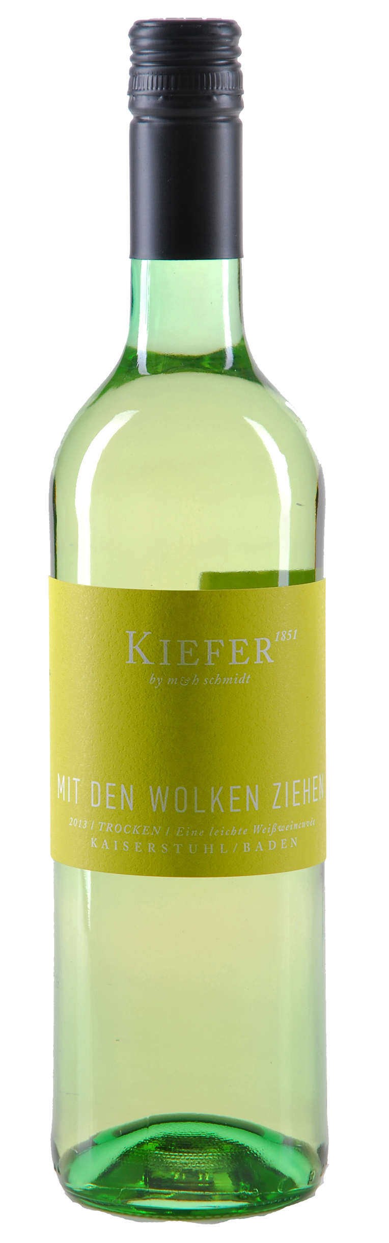 Mit den Wolken ziehen, Weißweincuvée QbA - trocken