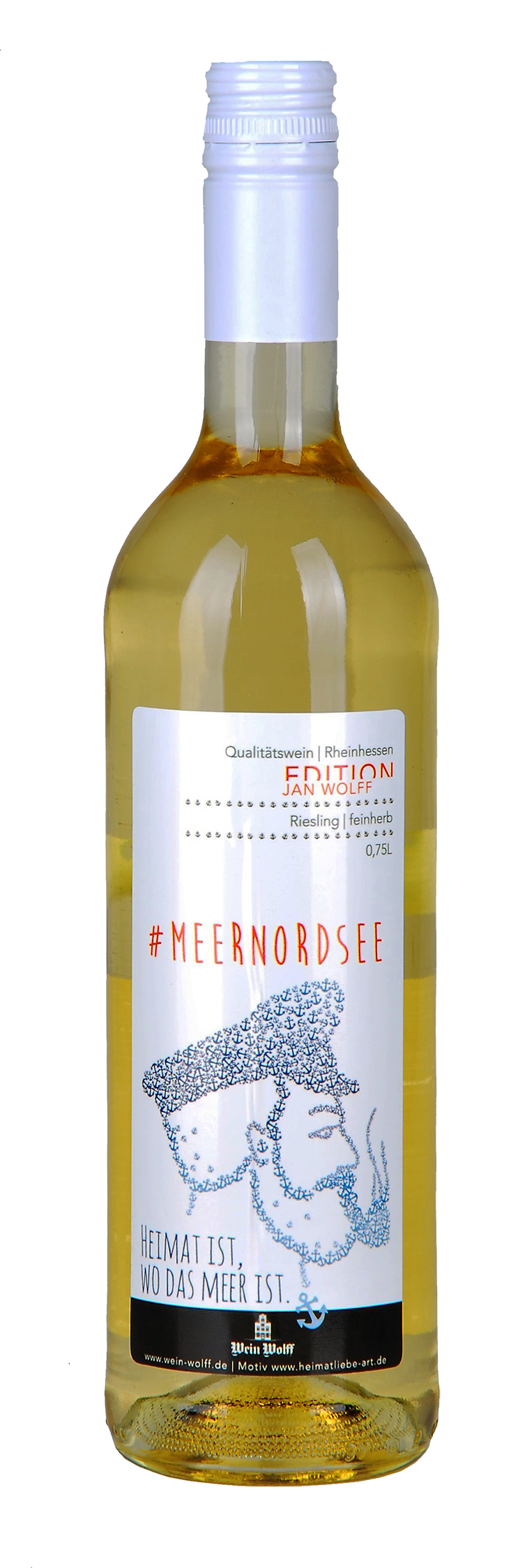 Meernordsee Edition Jan Wolff Riesling QbA - feinherb