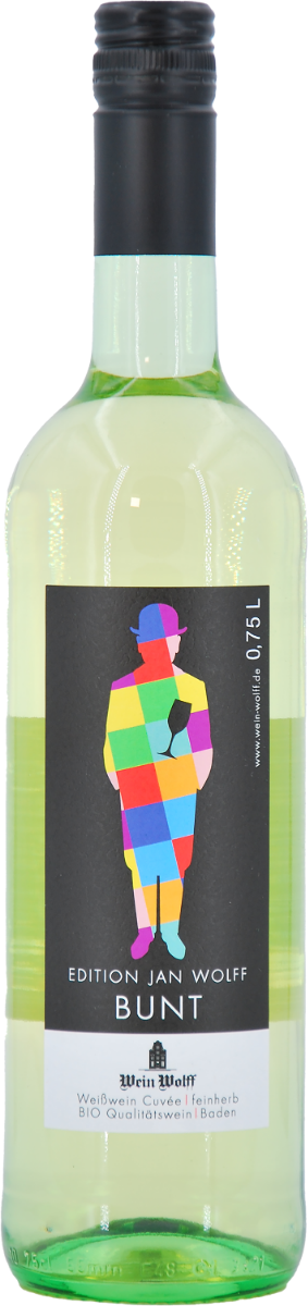 BUNT Edition Jan Wolff Weissweincuvee  feinherb Bio