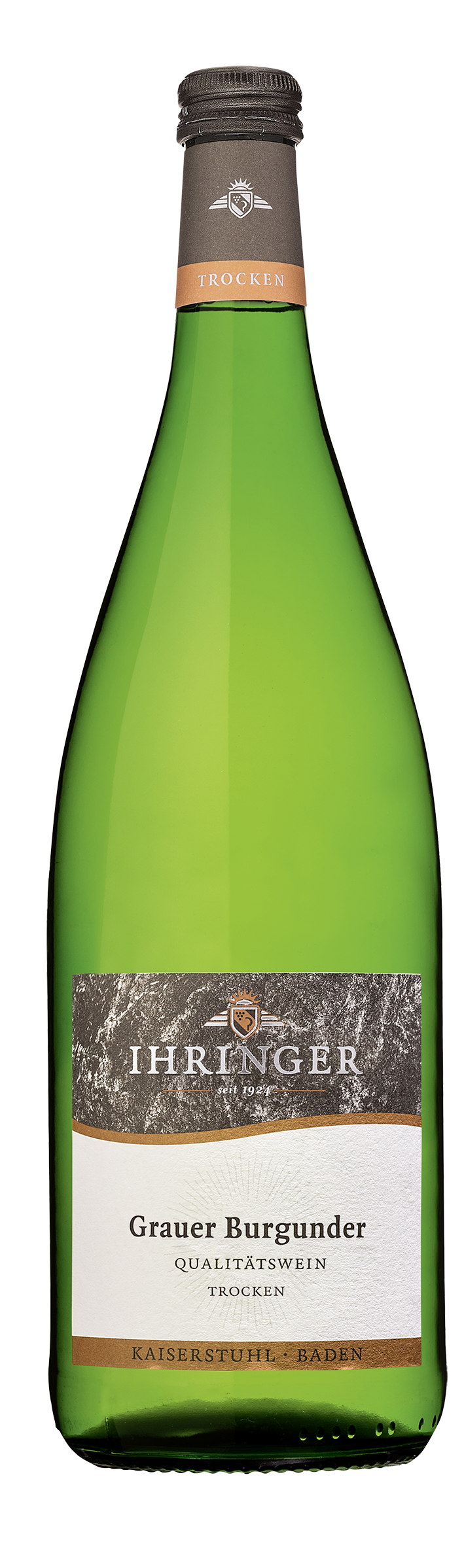WG Ihringen Grauburgunder  QbA trocken 1,0 l