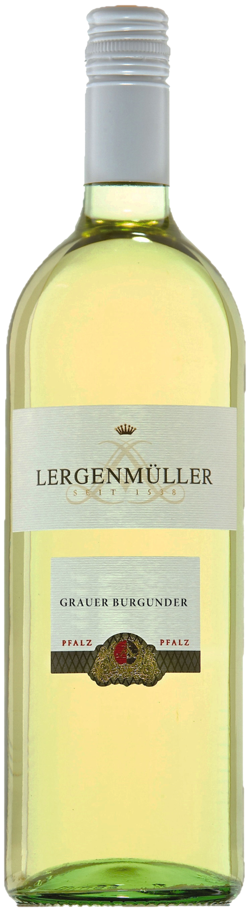 Lergenmüller Grauburgunder  QbA trocken 1,0 l