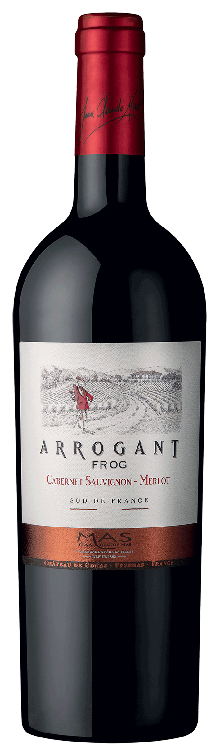 Ribbet Red Vin de Pays Arrogant Frog