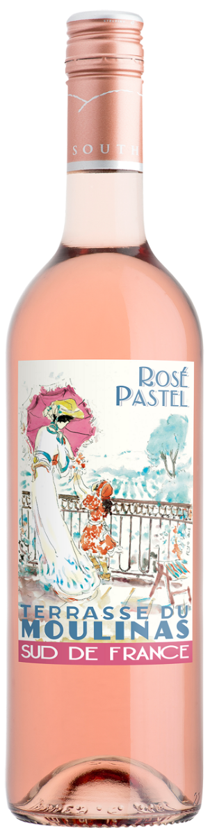 Terasse du Moulinas Rosé Pastel IGP Pay d'Oc 1,0 l