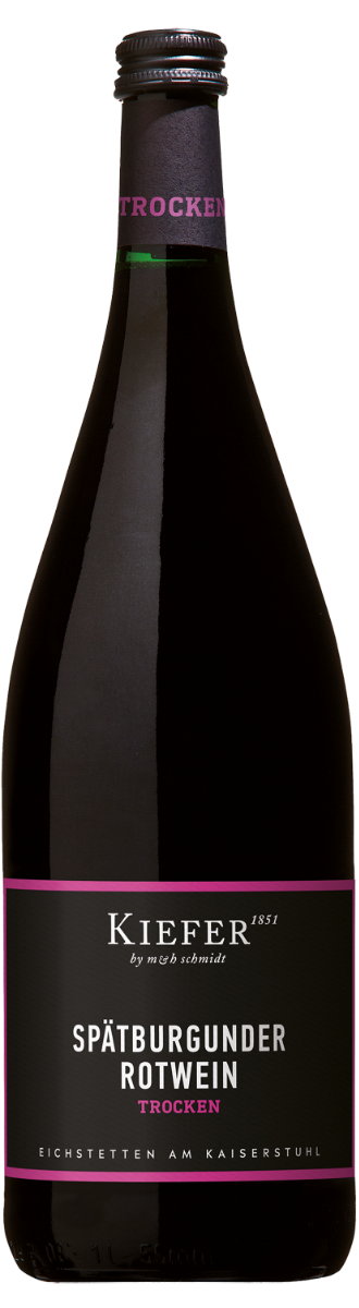 Kiefer Spätburgunder QbA trocken 1,0 l