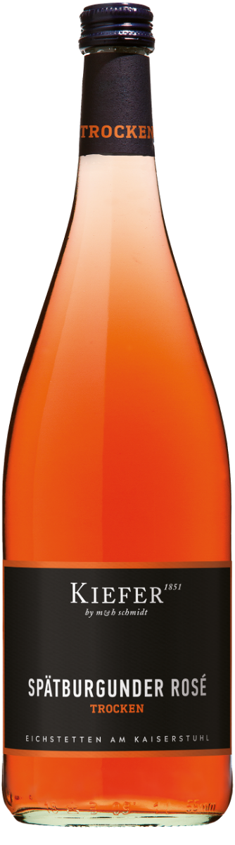  Kiefer Spätburgunder  Rosé QbA trocken 1,0 l