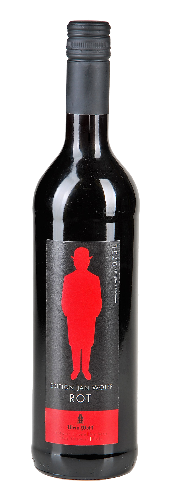 ROT, Rotweincuvée Qualitätswein feinherb