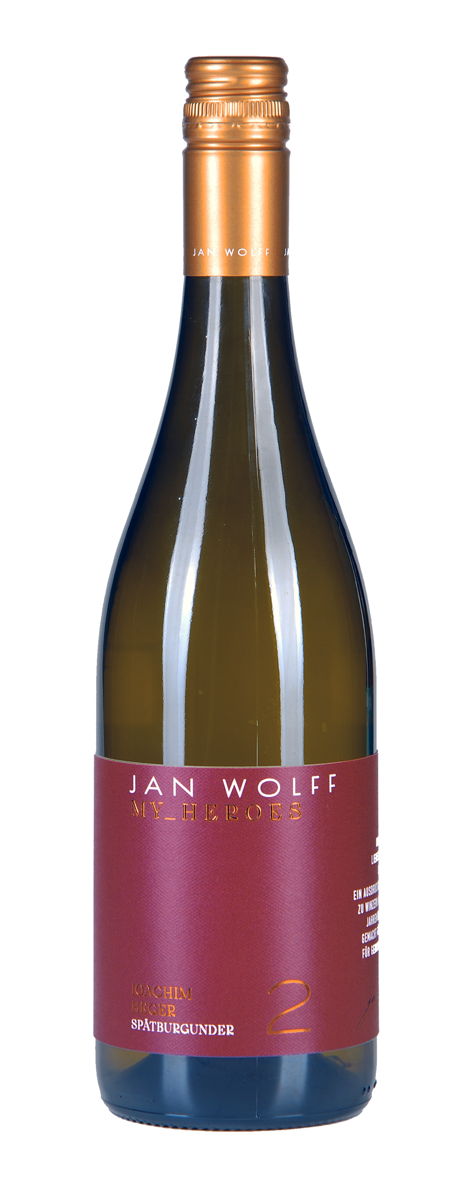 MY_HEROES 2 Spätburgunder Qualitätswein - trocken