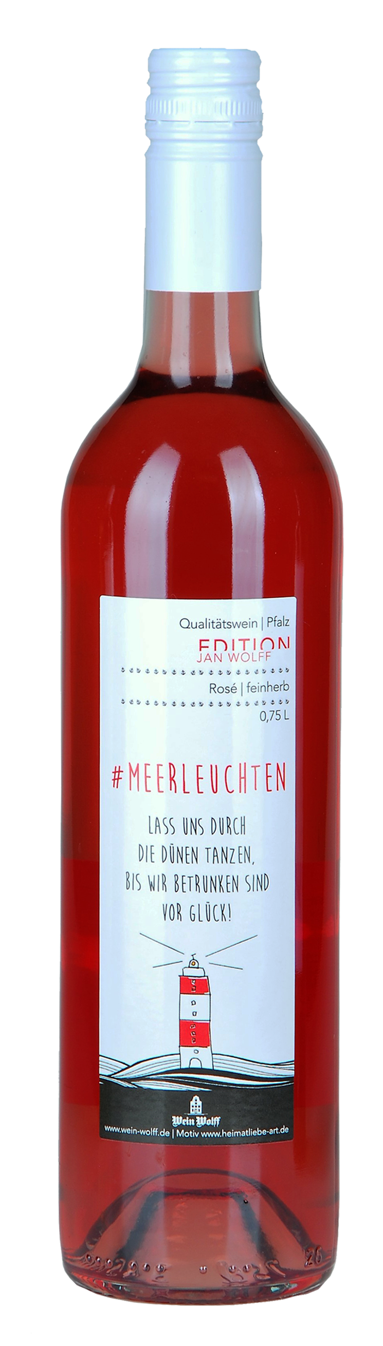 Meerleuchten Edition Jan Wolff Roséwein QbA - feinherb