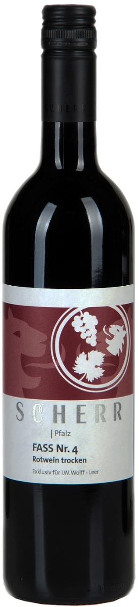 Scherr Fass Nr. 4 Rotweincuvée QbA trocken