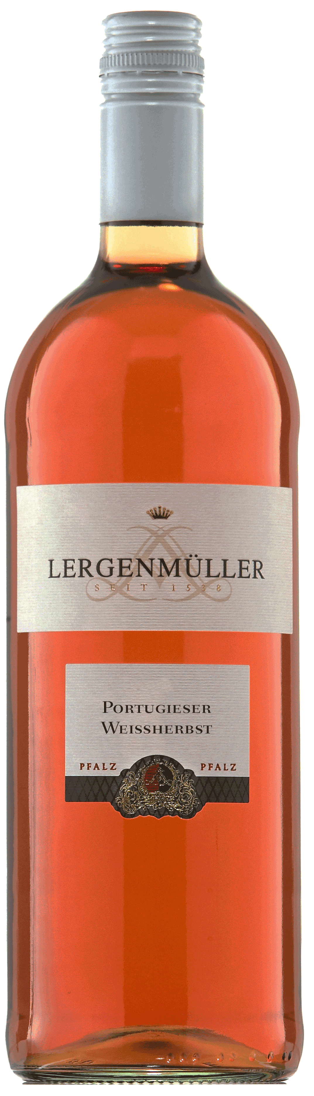Lergenmüller Portugieser Weißherbst QbA mild 1,0 l