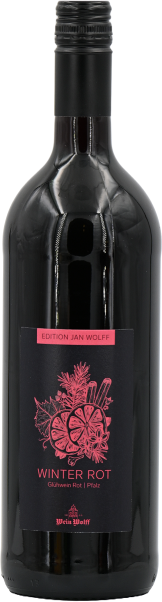 Winter Rot Glühwein aus Rotwein