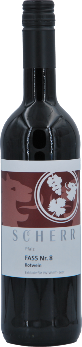 Scherr Fass Nr. 8 Rotweincuvée QbA lieblich