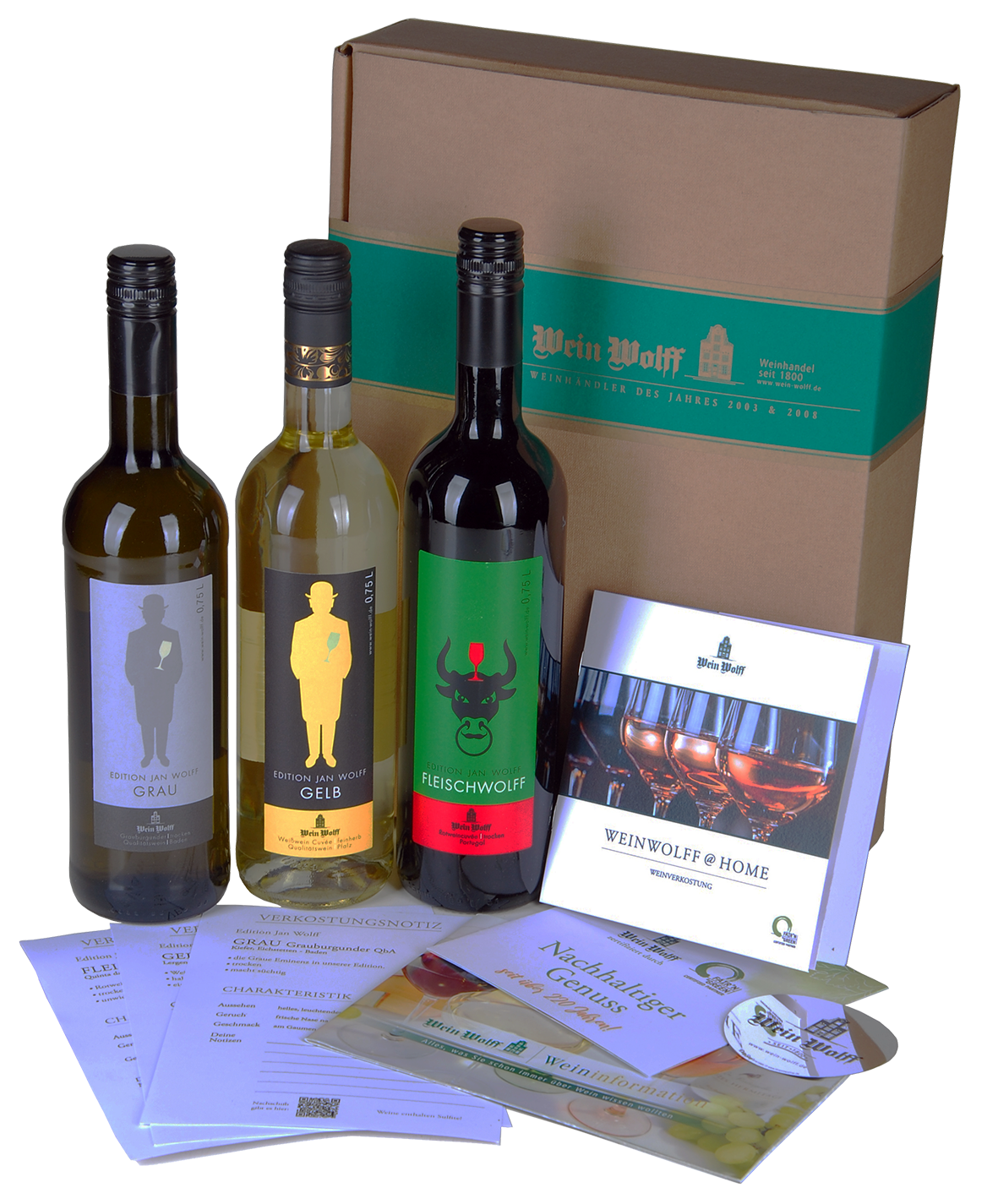 Weinprobe WeinWolff@home Edition 